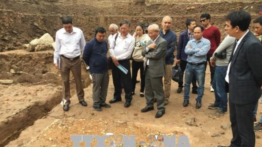 More artifacts found in Thang Long Imperial Citadel