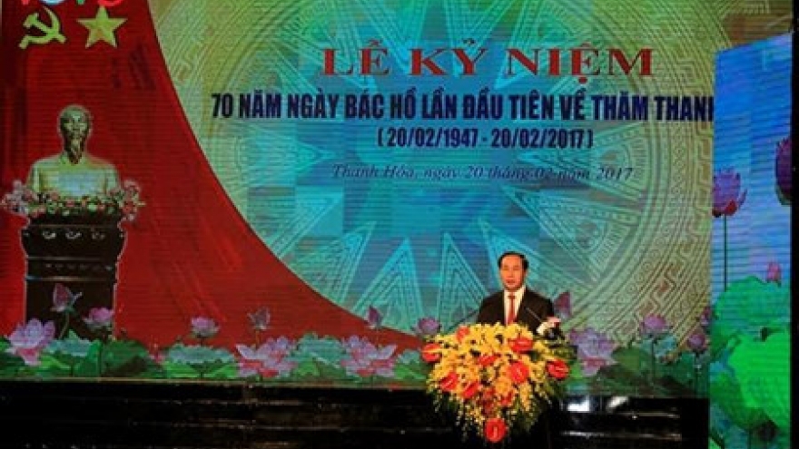 Marking 70 years of President Ho Chi Minh’s first visit to Thanh Hoa