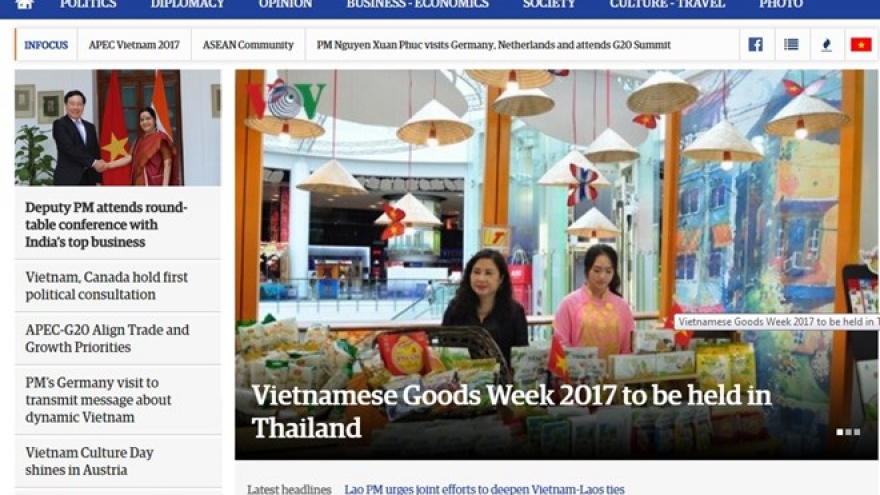 Foreign ministry’s newspaper debuts English online version