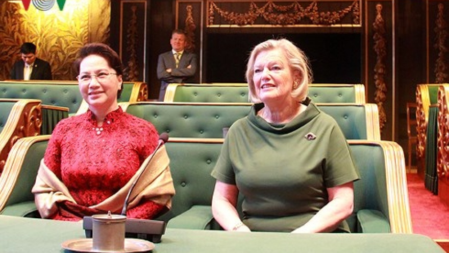 NA Chairwoman holds talks with President of the Senate of the Netherlands