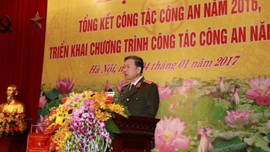 Hanoi Police's performance in 2016 under review