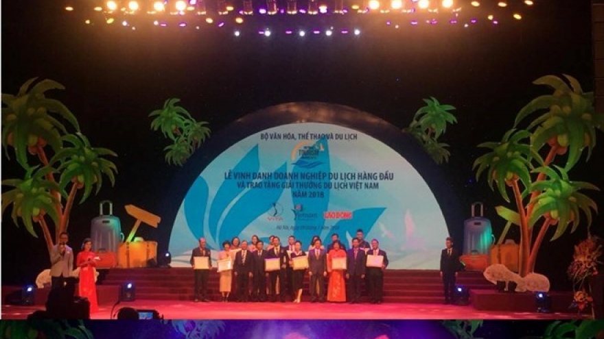 Top Vietnamese tourism firms honoured