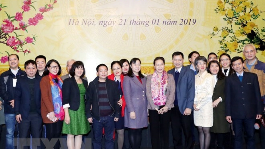 Top legislator thanks media for partnering with NA
