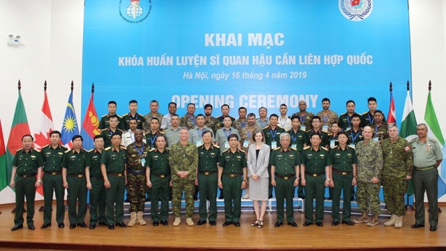 Training course for UN logistics officers opened in Hanoi