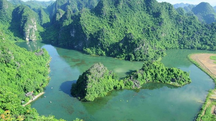Trang An offers visitors space for relaxation