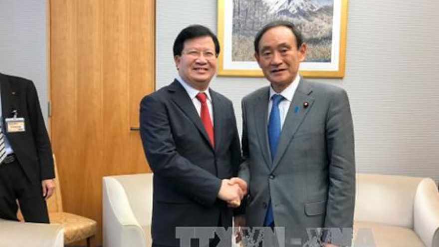 Deputy PM meets Japanese Cabinet Chief