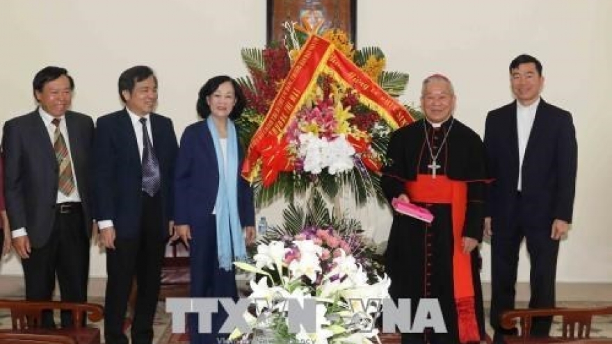 Easter greetings extended to Catholics in Hanoi