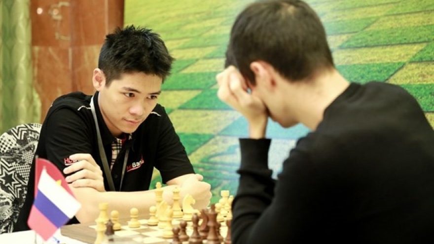 Le Tuan Minh ranked second at HDBank chess tournament 2018