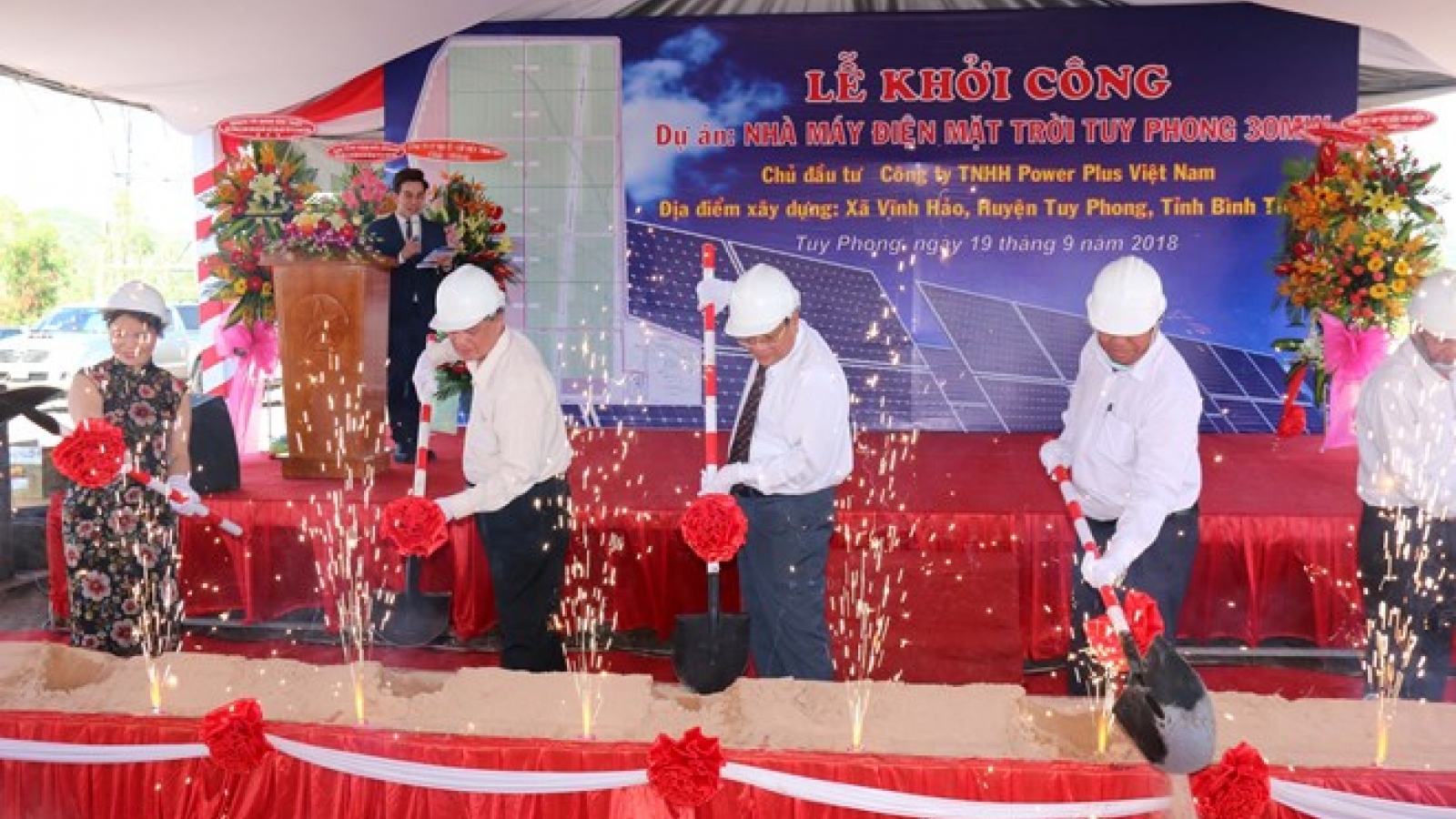 Work starts on first solar power plant in Binh Thuan