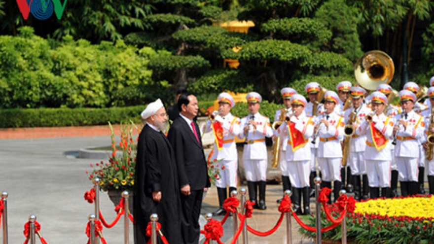 Joint statement on Iranian President's visit to Vietnam