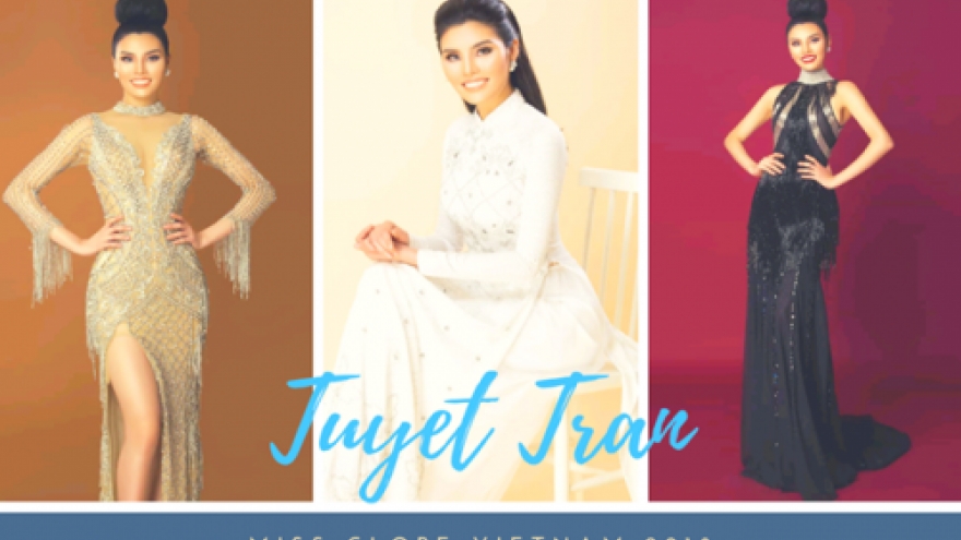 Tuyet Tran represents Vietnam at Miss Globe 2018 competition
