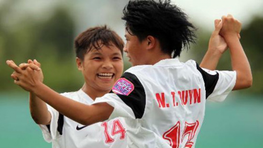U14 girls triumph at regional football tournament