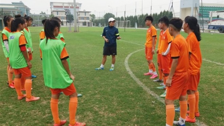 U15 football team convenes for AFF football event