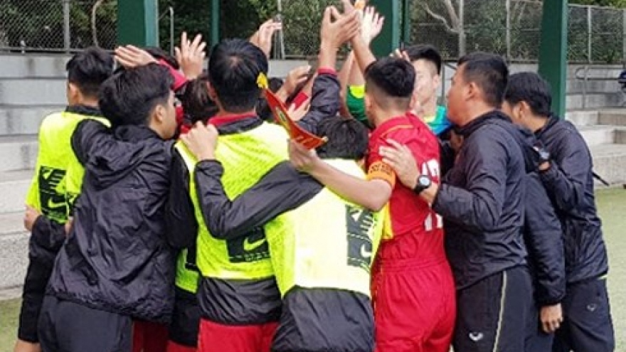 U16 team qualify for semis of ASEAN friendly cup