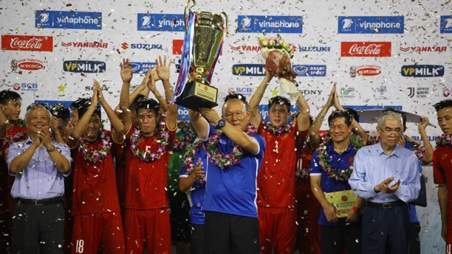 Vietnam wins U23 International Championship - Vinaphone Cup 2018