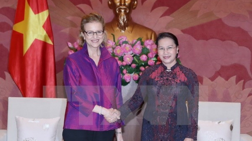 NA Chairwoman receives new UNDP Country Director for Vietnam