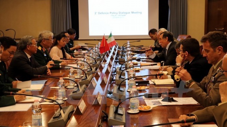 Vietnam, Italy hold second defence policy dialogue
