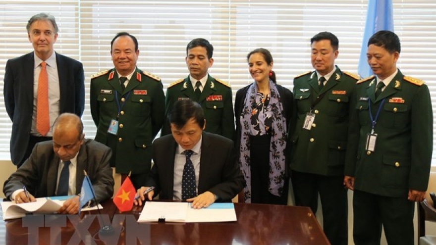 Vietnam, UN ink MoU on deployment of field hospital to South Sudan