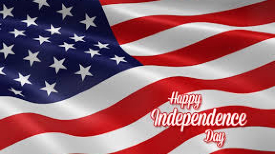 Congratulations on US Independence Day