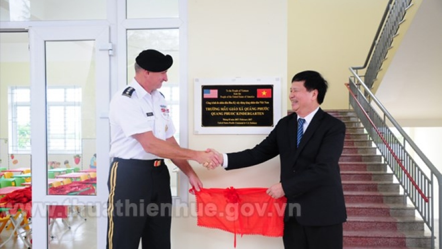 US Pacific Command finances kindergarten in Thua Thien-Hue