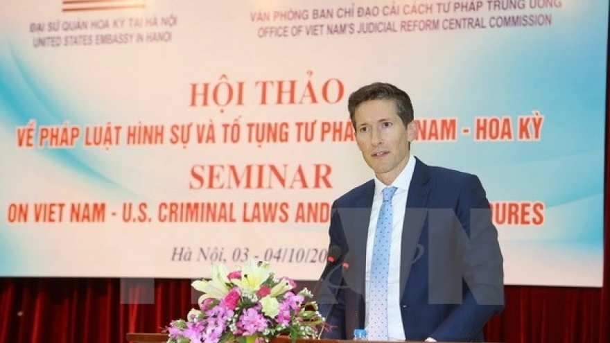 Vietnam, US share experience in criminal law enforcement