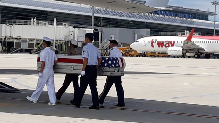 US servicemen’s remains repatriated