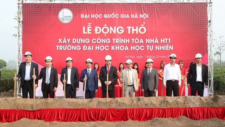 Work starts on new building of Hanoi University of Science