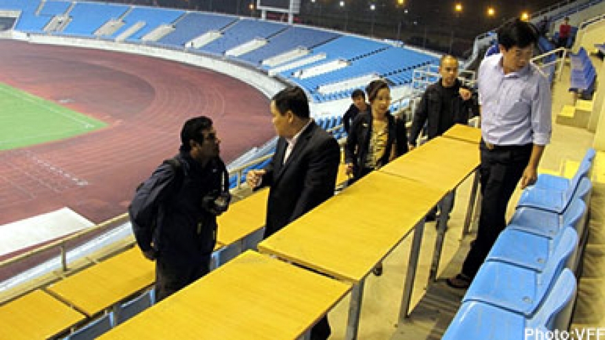 AFF inspects Vietnam’s preparations for Suzuki Cup 2014
