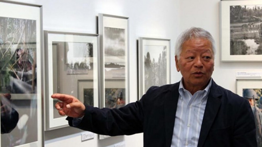 Japan war photographer holds Vietnam exhibition