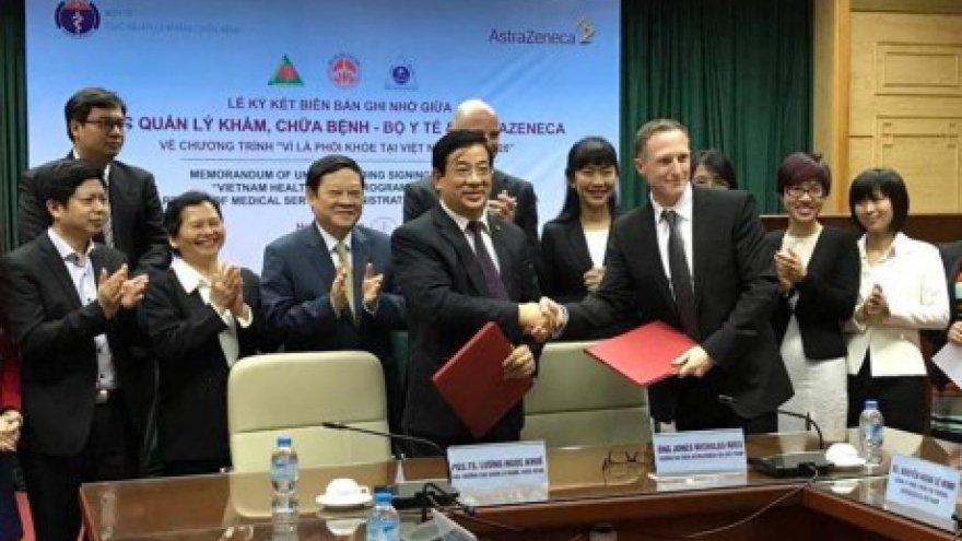Ministry, AstraZeneca cooperate to improve lung health in Vietnam