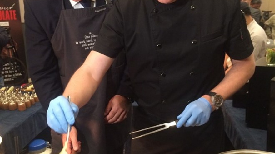 Chef presents best of Belgian cuisine