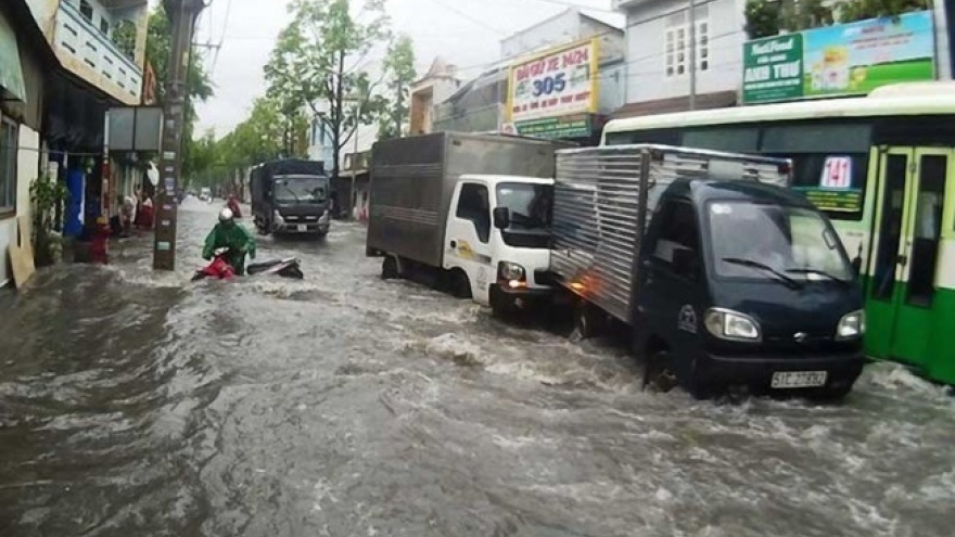 Flood warning system installed in HCM City