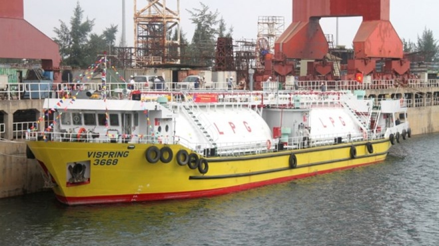 Dung Quat Shipyard’s first gas carrier launched