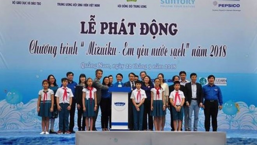 Programme raises students’ awareness of protecting water resources