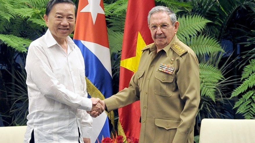Vietnam, Cuba steps up security cooperation