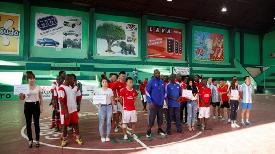 Football tournament in Mozambique marks National Day
