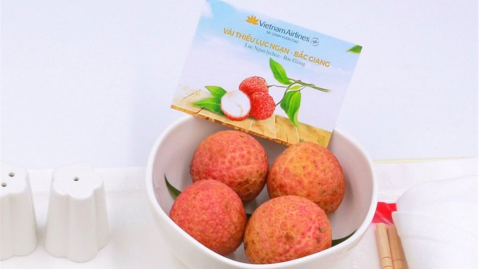 Luc Ngan lychees to be served on Vietnam Airlines’ flights