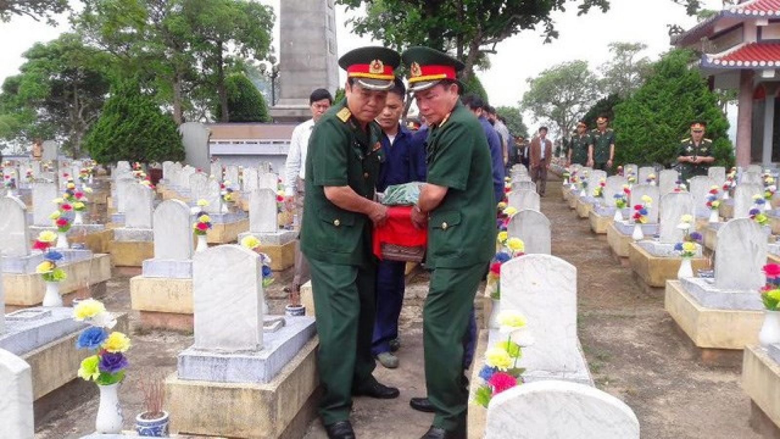 Quang Tri: Memorial service held for remains of soldiers
