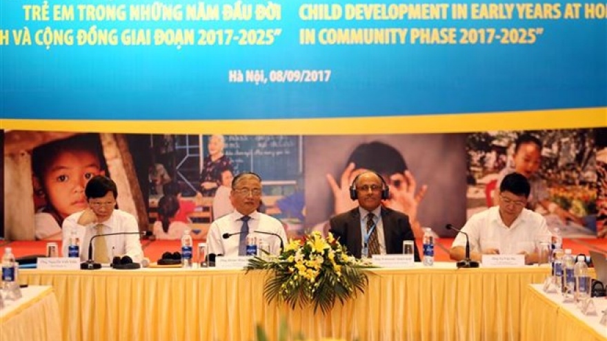 National programme focuses on early childhood development