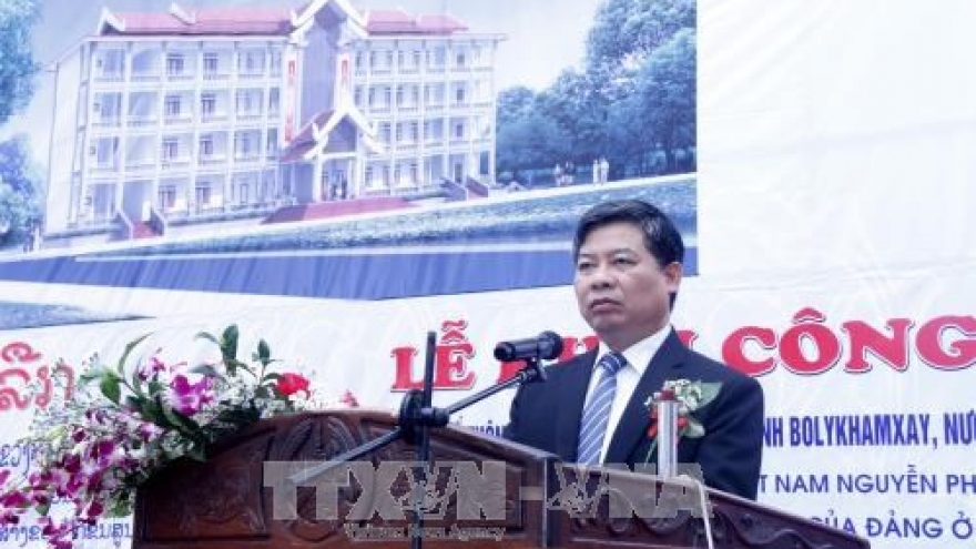 Work starts on Vietnamese-funded school in Laos