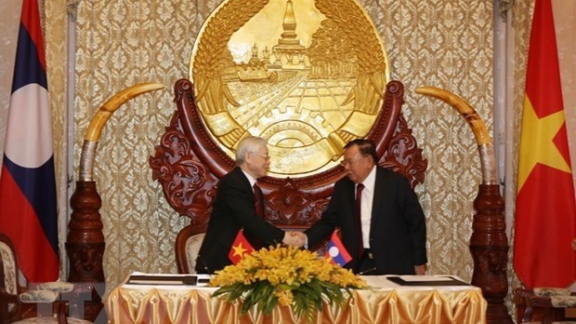 Top leader’s visits to Laos, Cambodia - important external activities