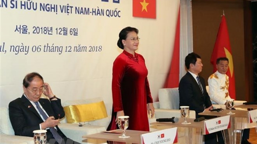 NA Chairwoman meets with contributors to Vietnam-RoK friendship