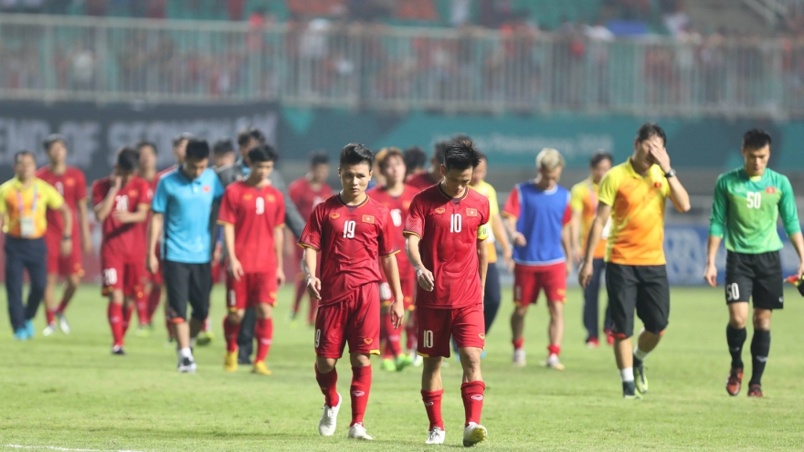 Photos: Olympic Vietnam heartbroken but proud after semi-final loss