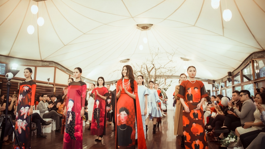 French Embassy displays Vietnamese fashion