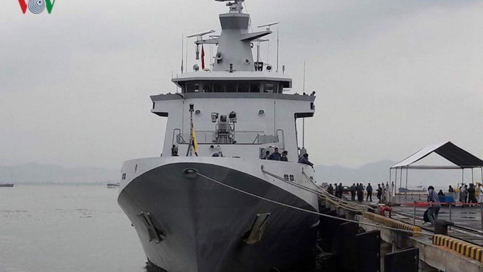 Brunei’s naval ship visits Da Nang
