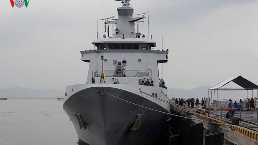 Brunei’s naval ship visits Da Nang