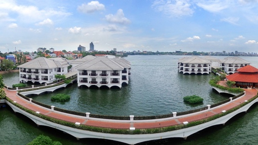 Most beautiful view from Presidential suite in Hanoi