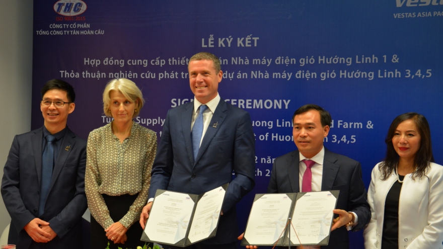 Vestas and Tan Hoang Cau sign MoU aims to accelerate wind farm development