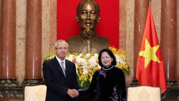 Vice President receives Thai chief judge