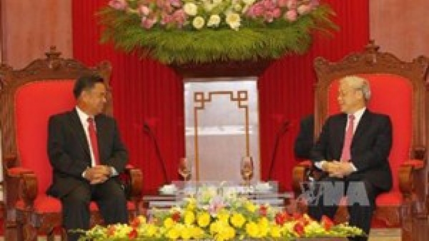 Party chief hails special ties with Laos 